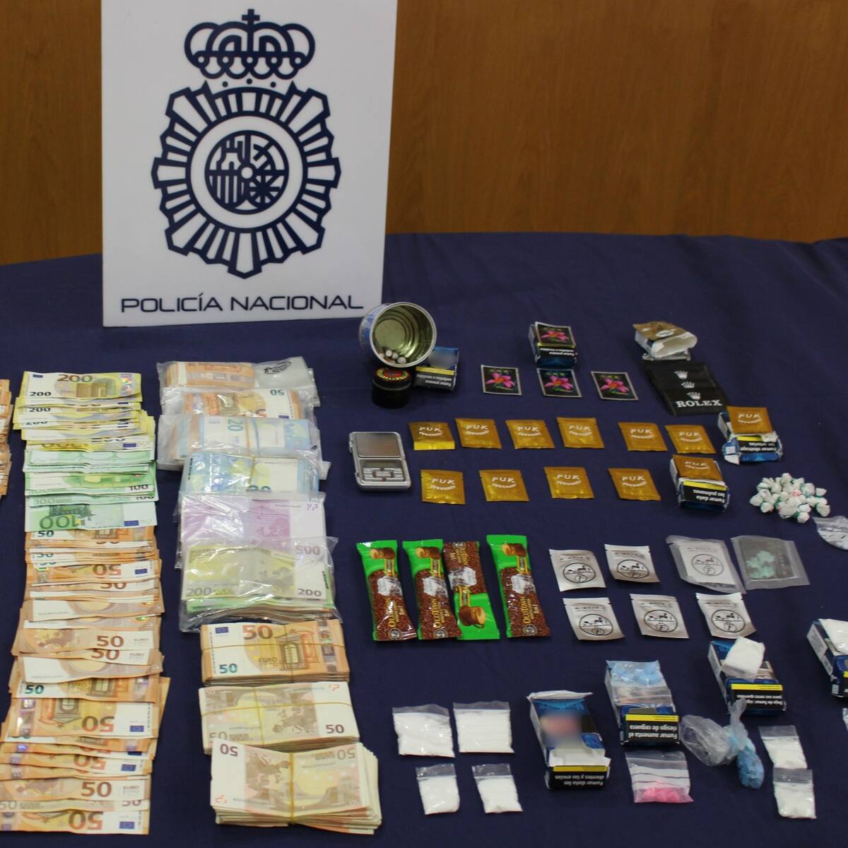 17 detenidos en Parla durante una bacanal de drogas en la celebración del año nuevo chino