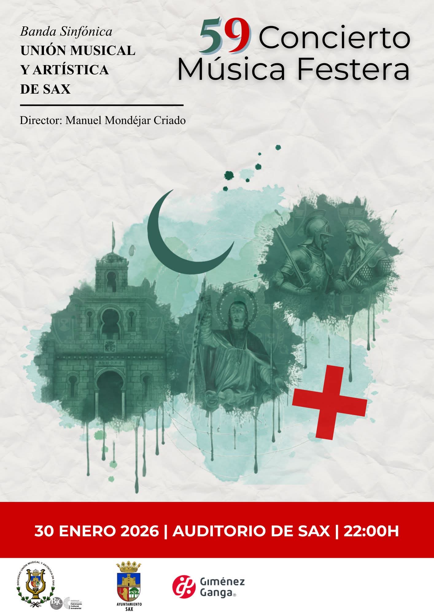 Cartel del concierto
