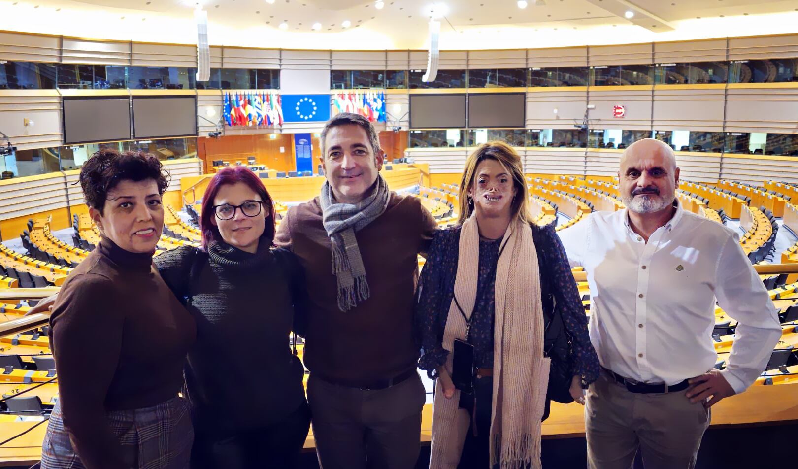 Visita de entidades de Ibi al Parlamento Europeo