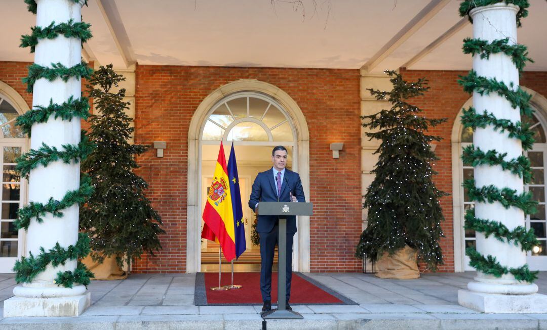 El presidente del Gobierno, Pedro Sánchez.