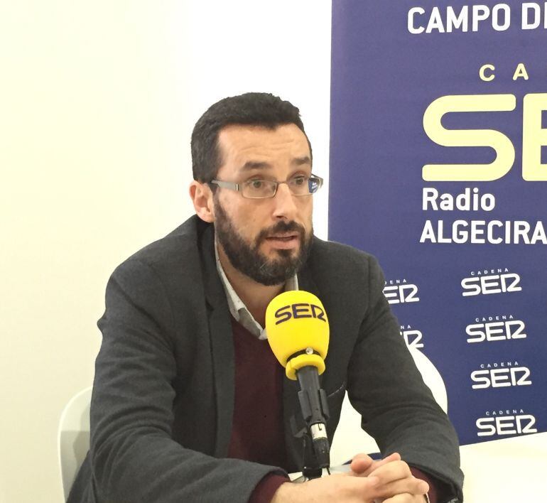 El alcalde de La Línea, Juan Franco, durante una intervención reciente en Hoy por Hoy.