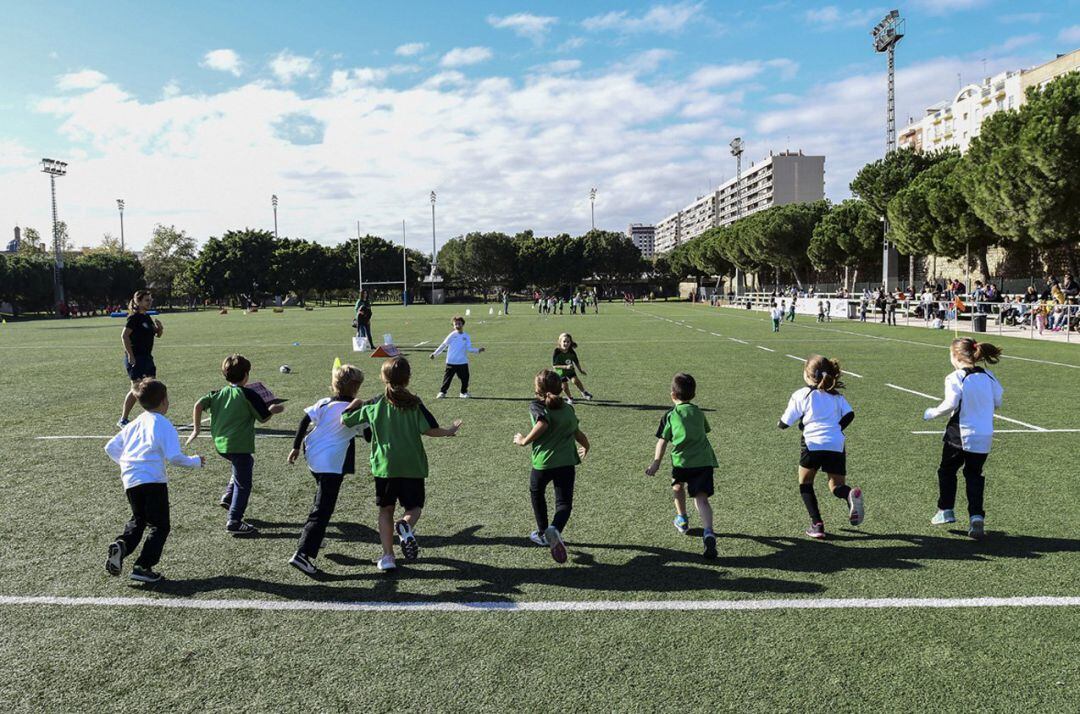 Instalaciones deportivas en el viejo cauce del Turia