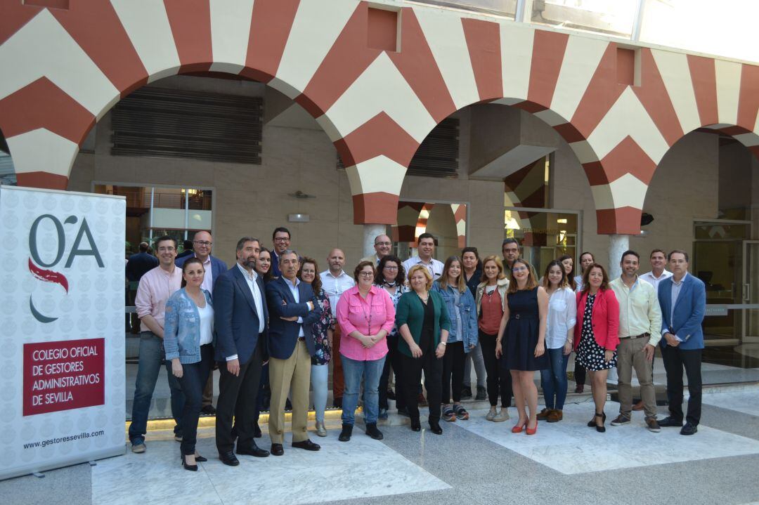 Miembros del Colegio Oficial de Gestores Administrativos de Sevilla