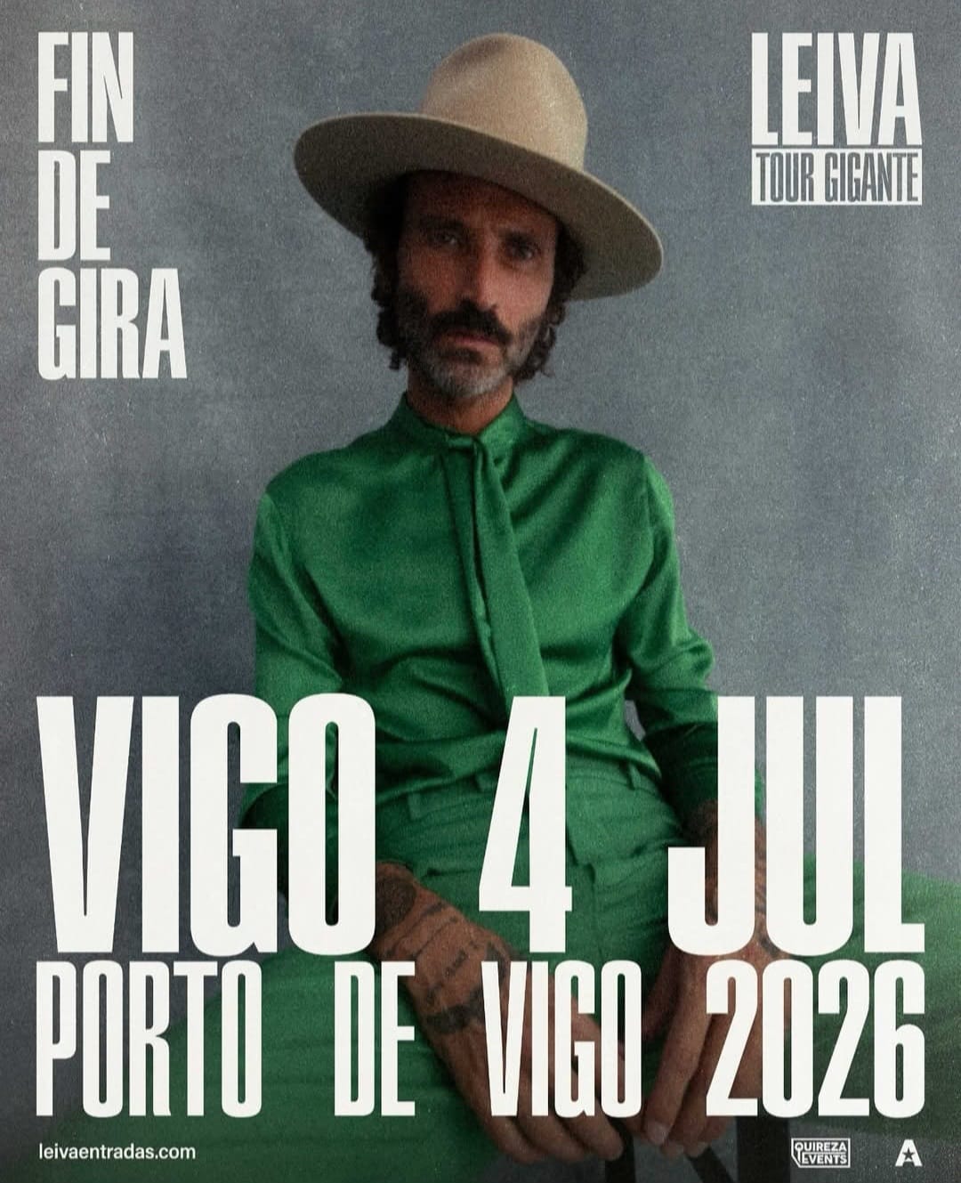 Concierto de Leiva en Vigo