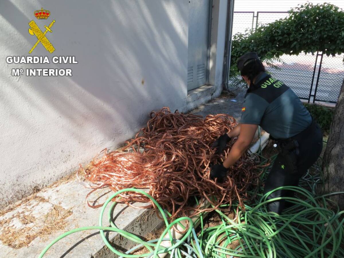 Detenidos en Cuenca por robar 140 kilos de cable de cobre del polígono SEPES