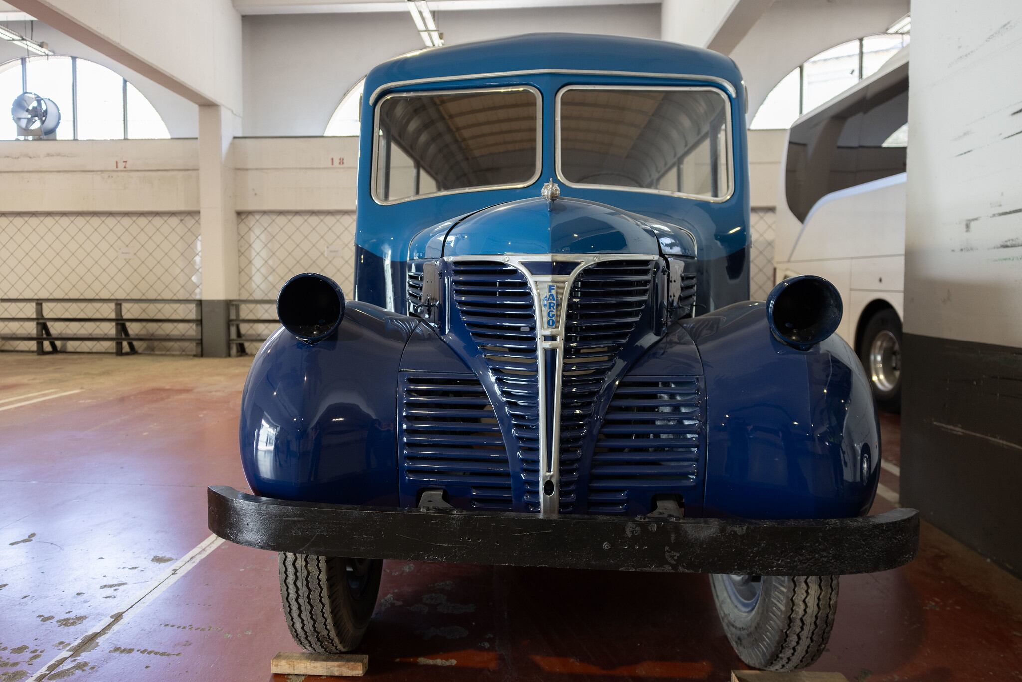 Estat actual del Dodge Fargo. El comú d'Escaldes exposarà el vehicle durant la festa de la parròquia, aquest diumenge, a la plaça de l'Església
