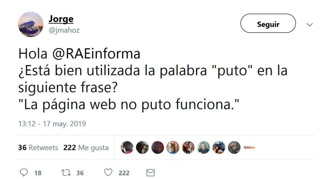 Una duda putobién resuelta.