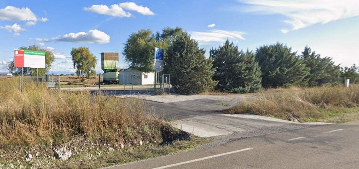 Centro de transferencia de residuos de Cuéllar