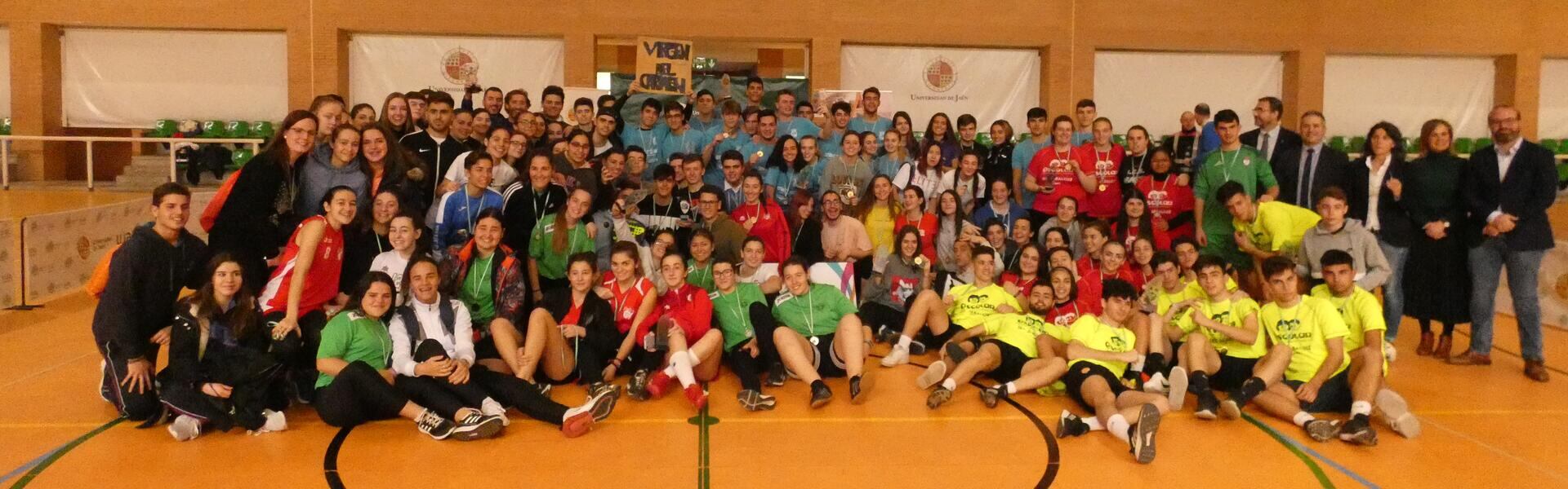 Estudiantes participantes en el Trofeo Acceso "Universidad de Jaén 2024"