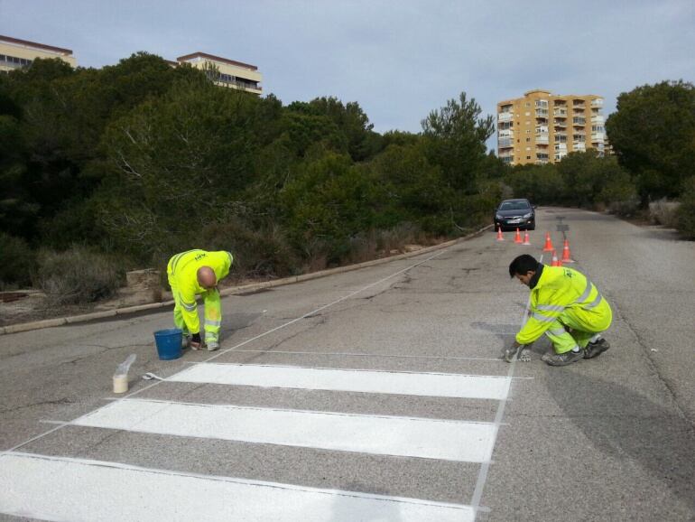 Trabajos pintado El Saler