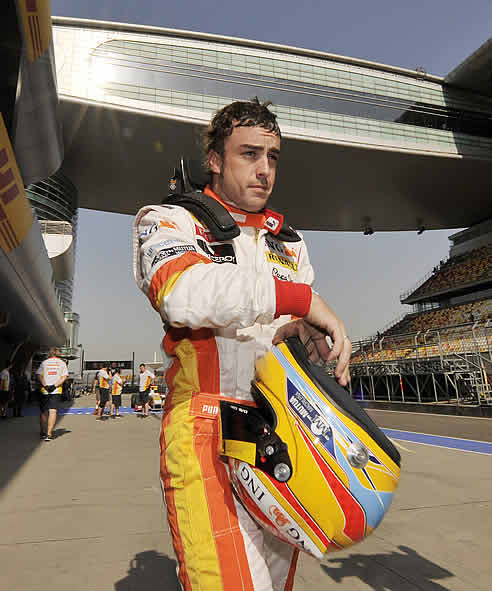Alonso, en el GP de China
