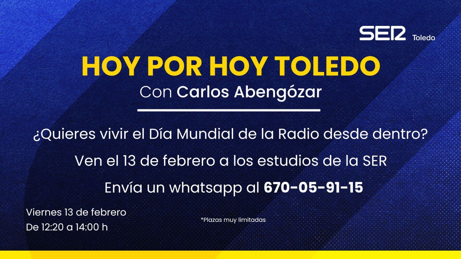 Vive con nosotros una jornada muy especial