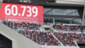 Récord mundial en el Metropolitano