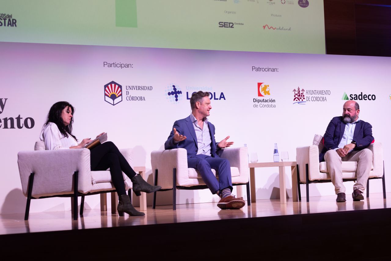 Mesa sobre la 'Marca España' con Lane Green, Manuel Torres y Mónica García Prieto.