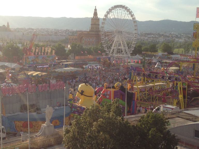 Vista de la feria de Córdoba