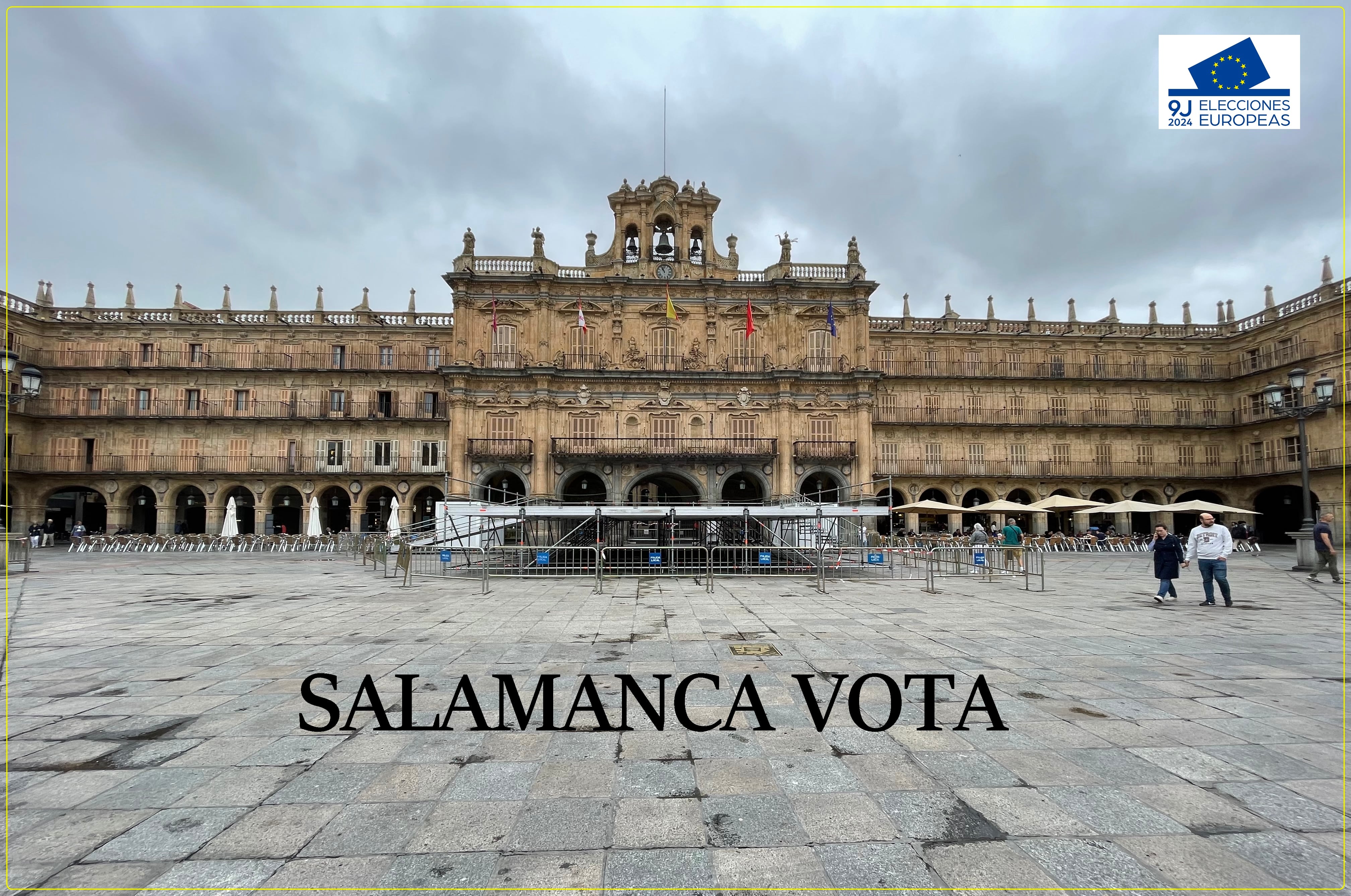 Plaza Mayor de Salamanca, 9 de junio de 2024