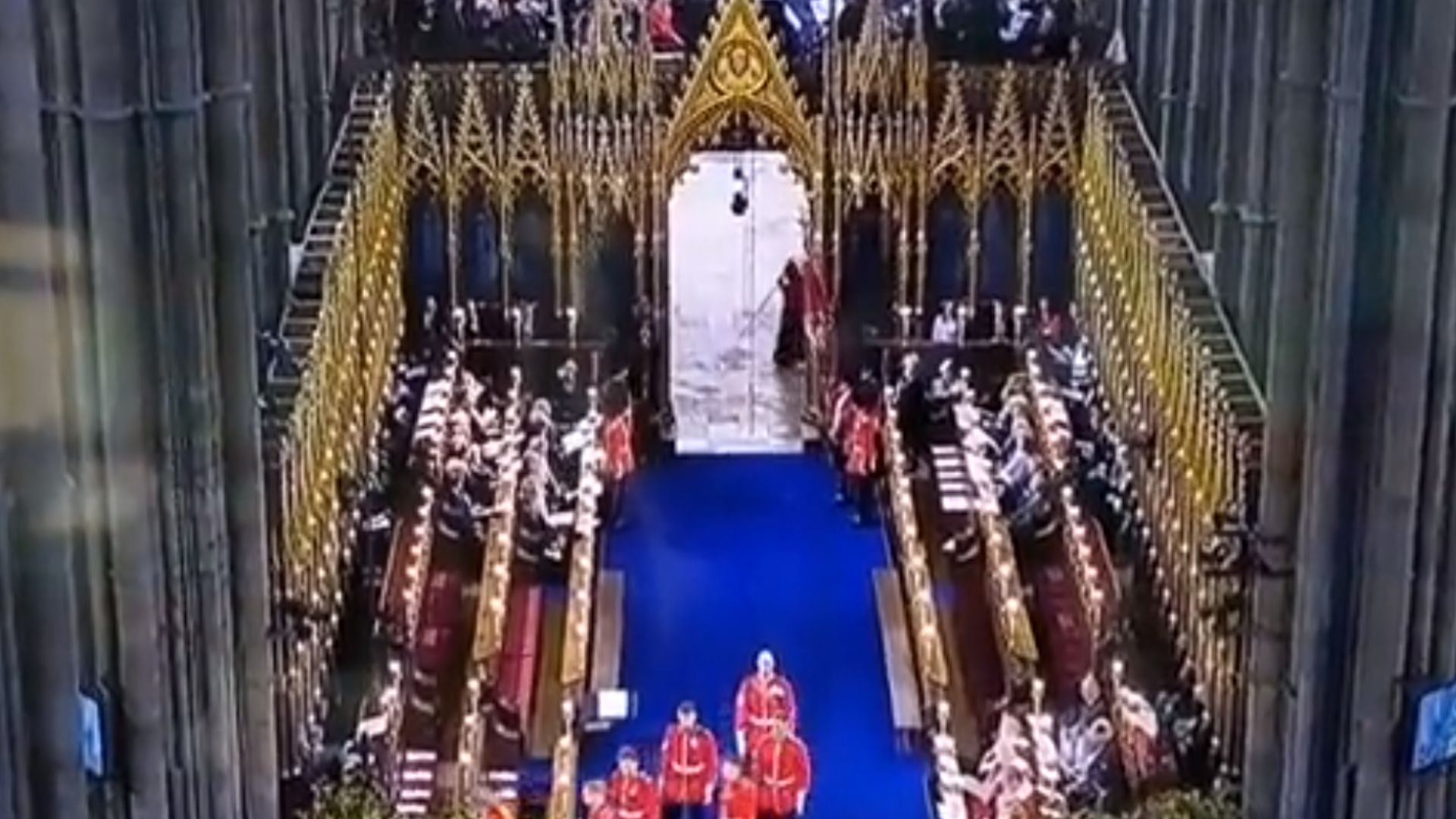 Imagen del interior de la Abadía de Westminster