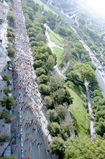 Imagen del Maratón de Valencia