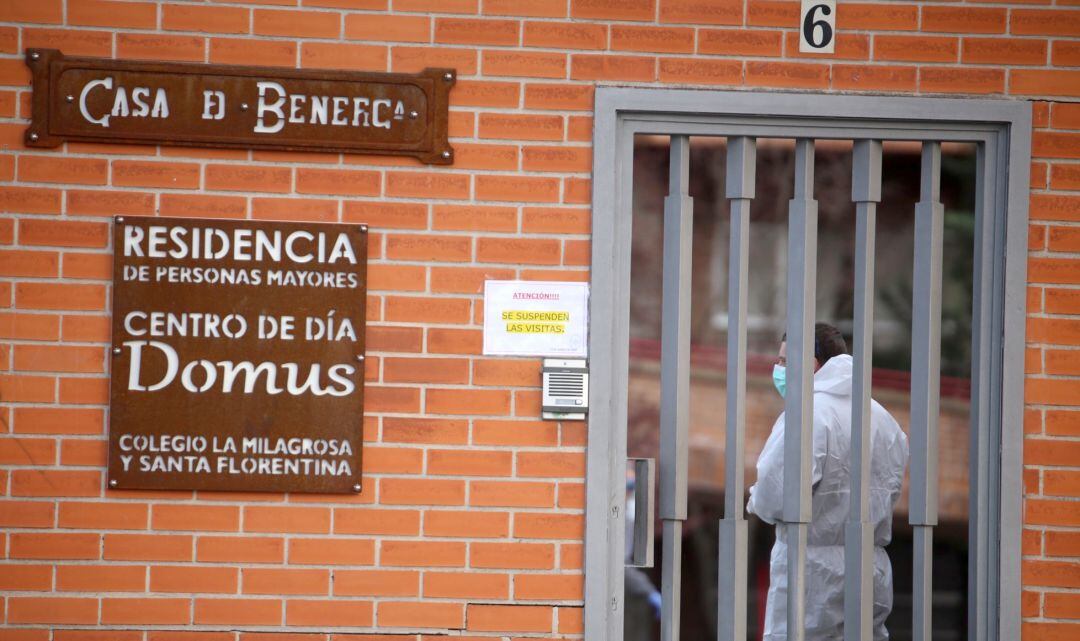 Exterior de la Casa de Beneficencia en Valladolid