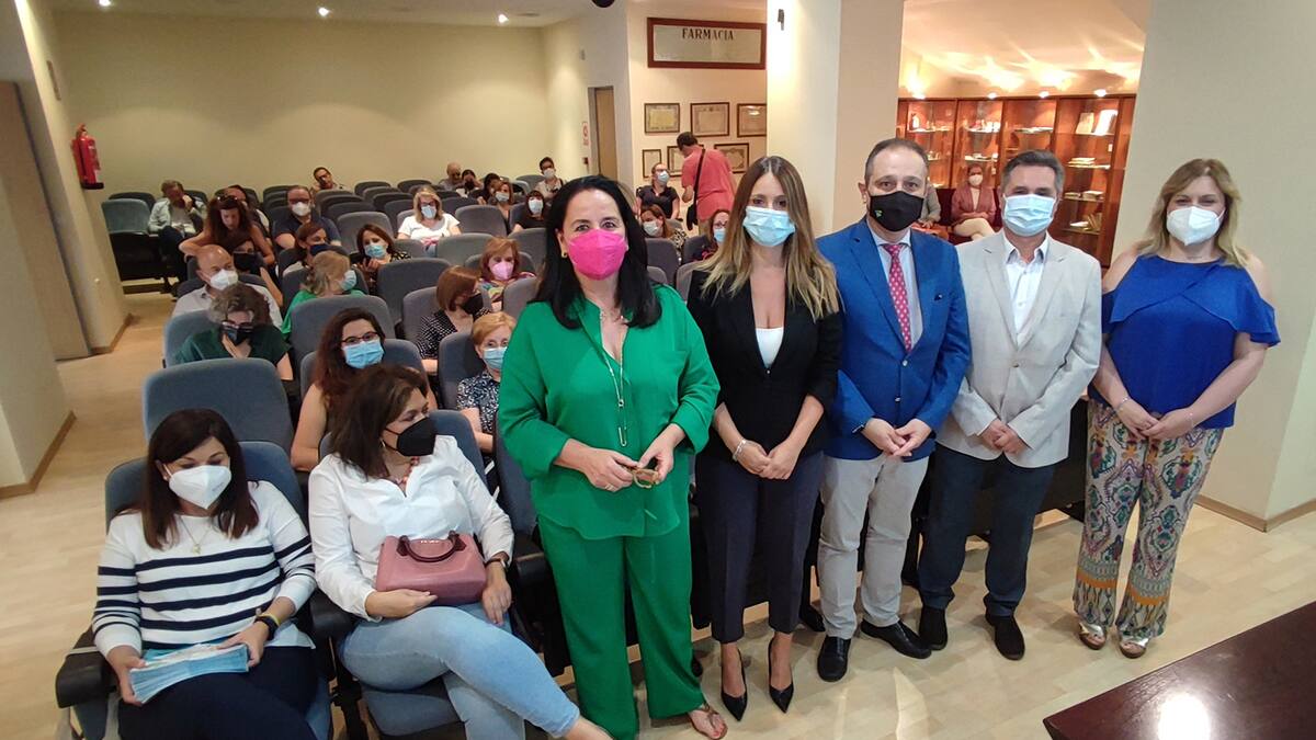 Juan Pedro Rízquez, presidente del Colegio de Farmacéuticos de Jaén. Campaña "La farmacia siempre con los pacientes"