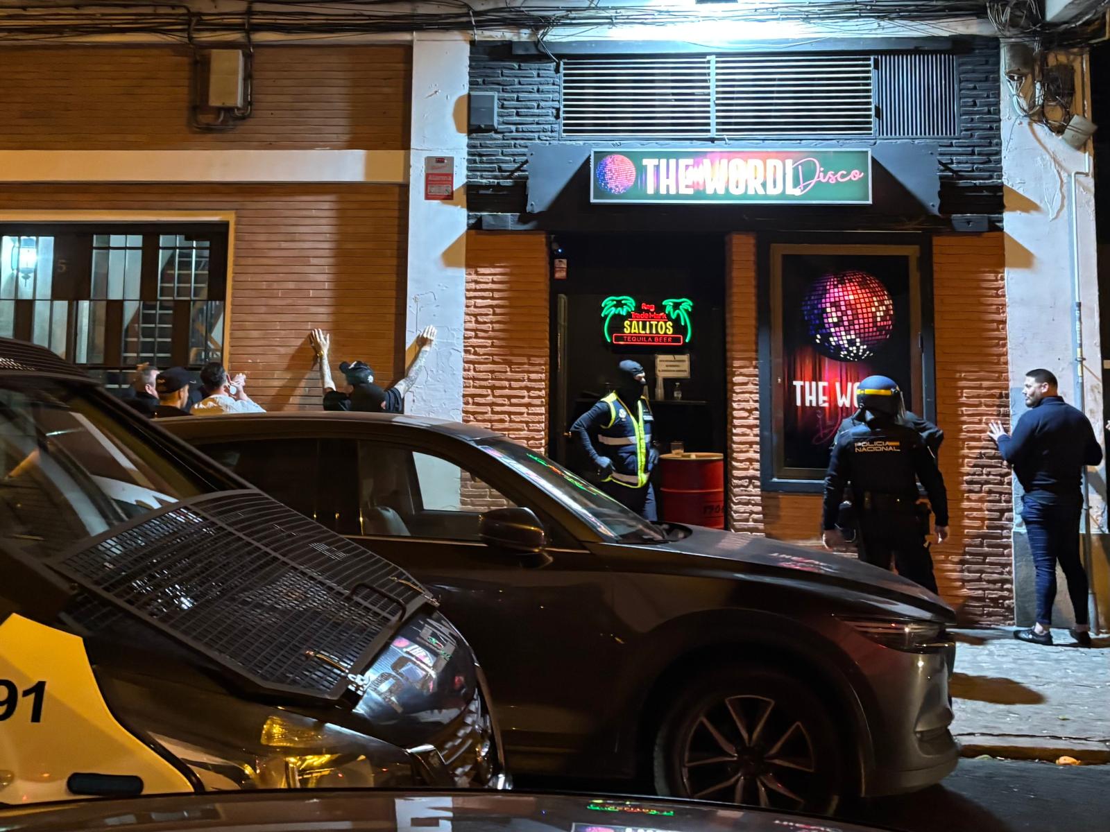 Redada policial en Ciudad Jardín