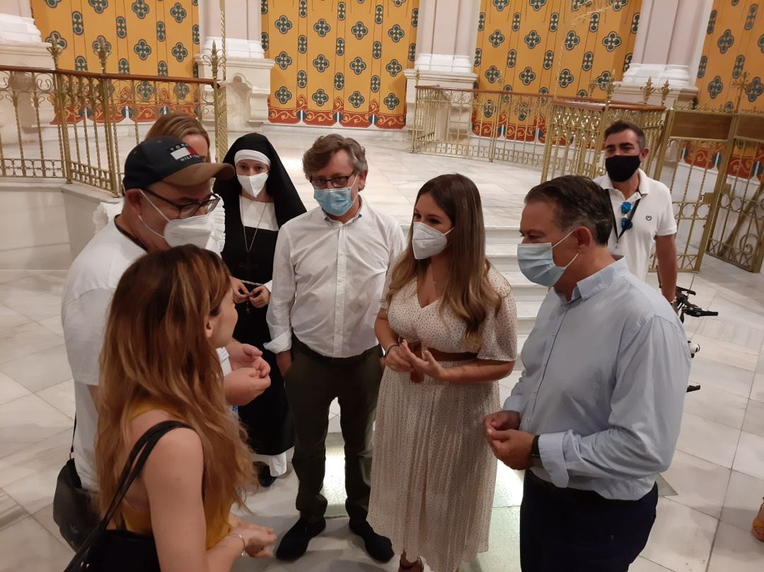 Cristina Mediero, Tomás Aceituno, Enrique Mendoza y Raúl Caro charlan sobre el rodaje de "El hilo dorado"