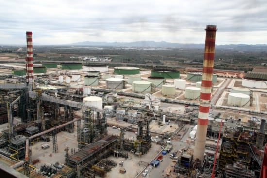 Complex industrial de Repsol a Tarragona