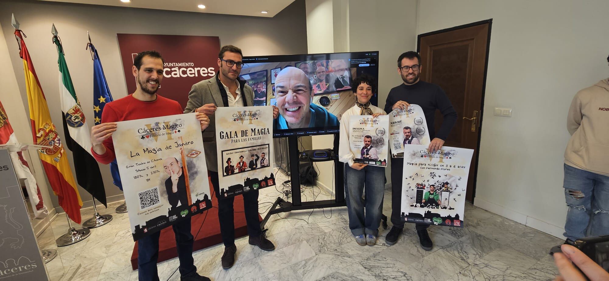 Presentación del VI festival &#039;Cáceres Mágico&#039;