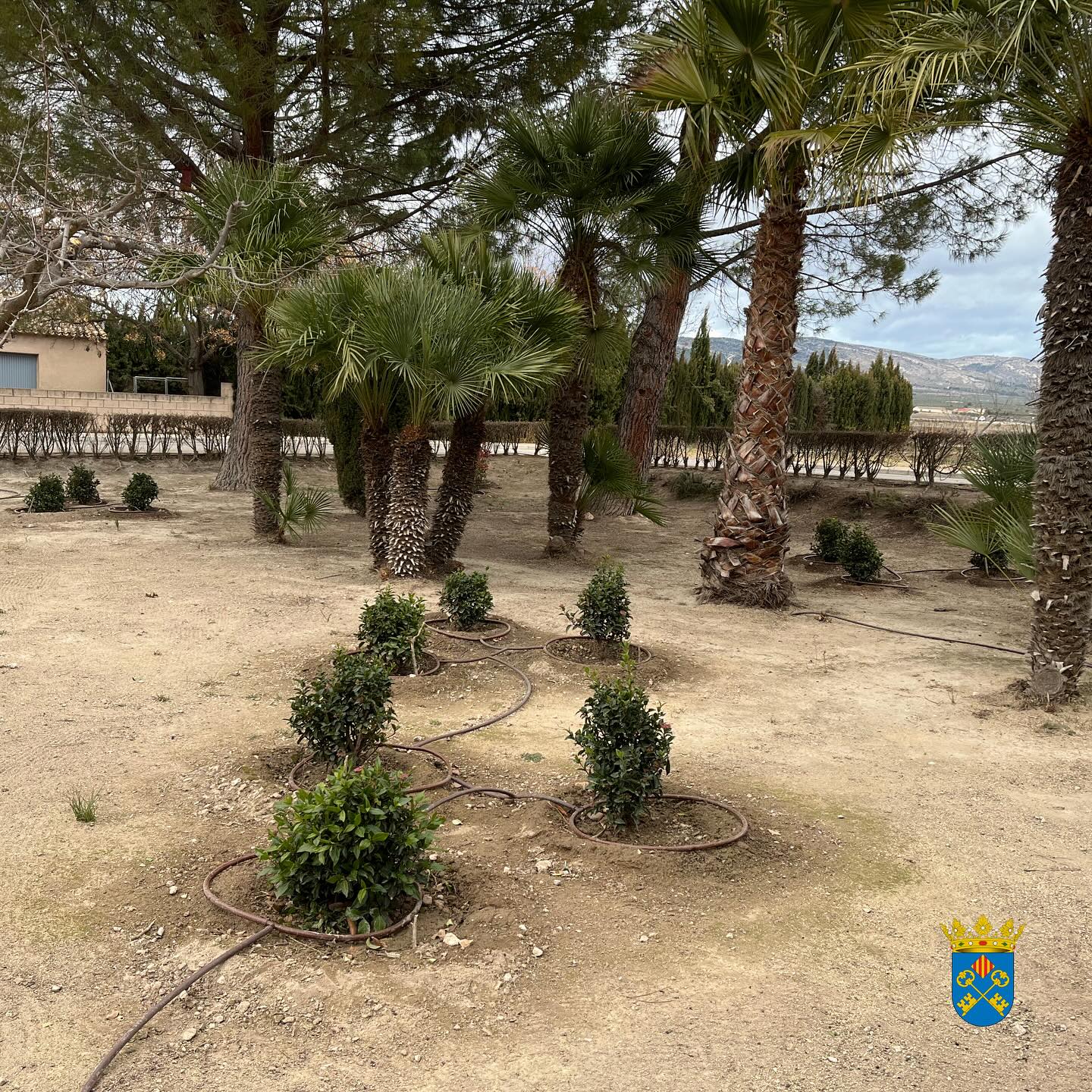 Obras en el Parque Padre Salvador