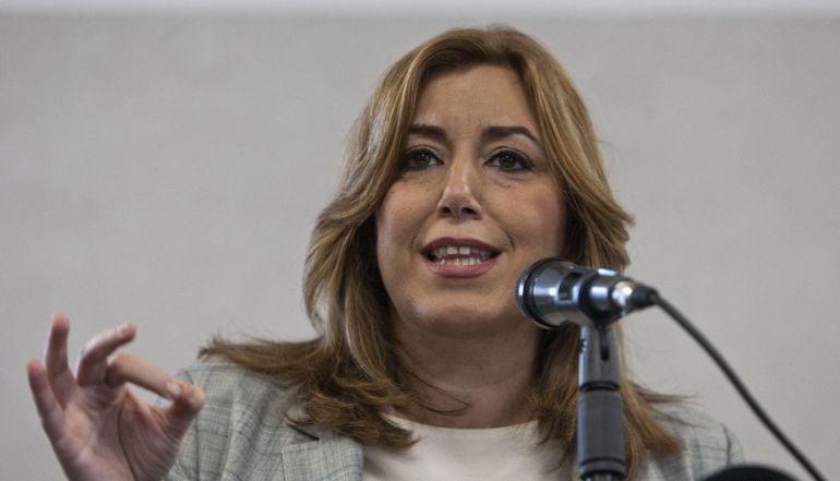 La presidenta de la Junta de Andalucía, Susana Díaz