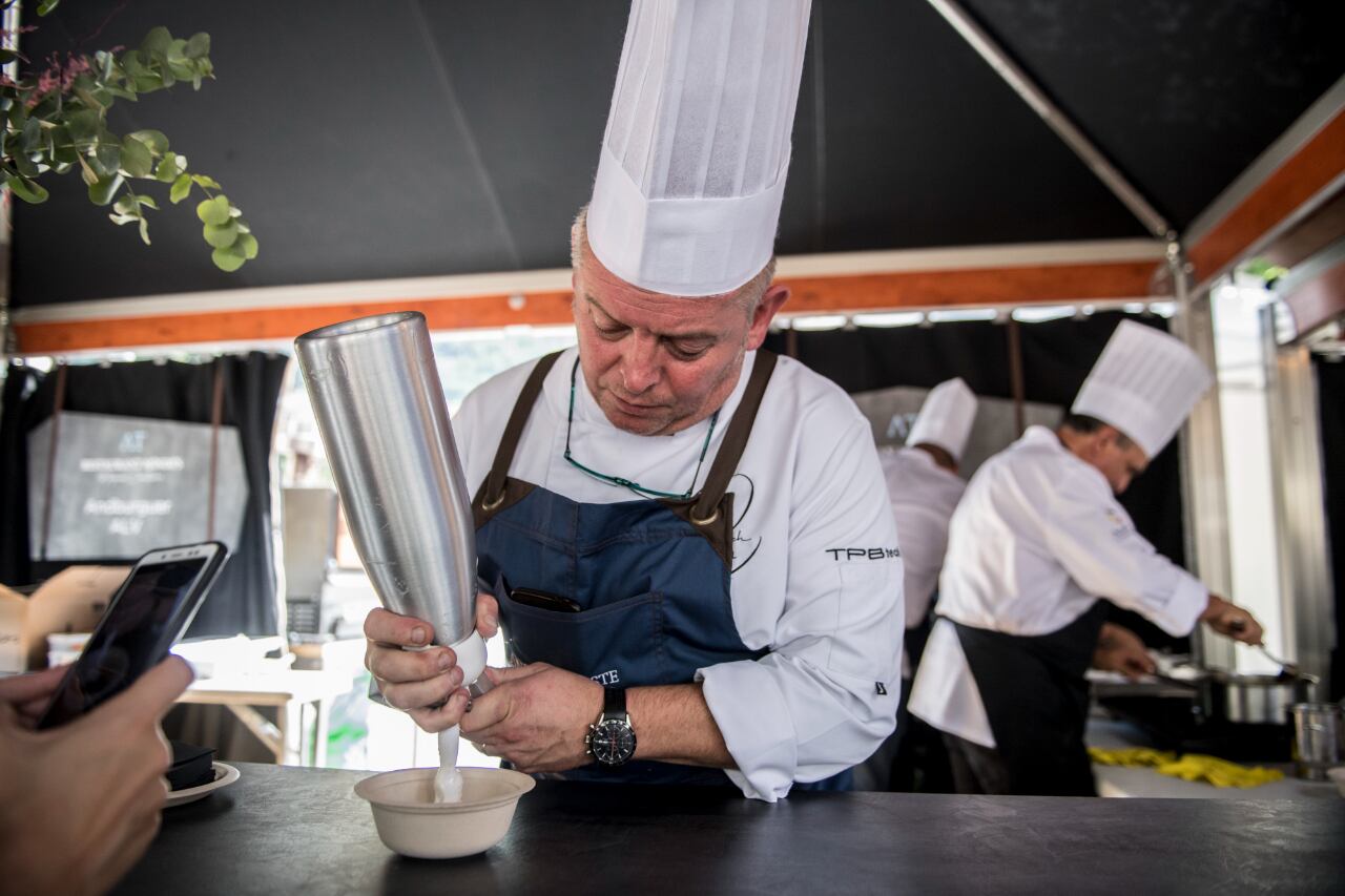 Un dels restauradors participants a la primera edició de l&#039;Andorra Taste que ha superat totes les expectatives.