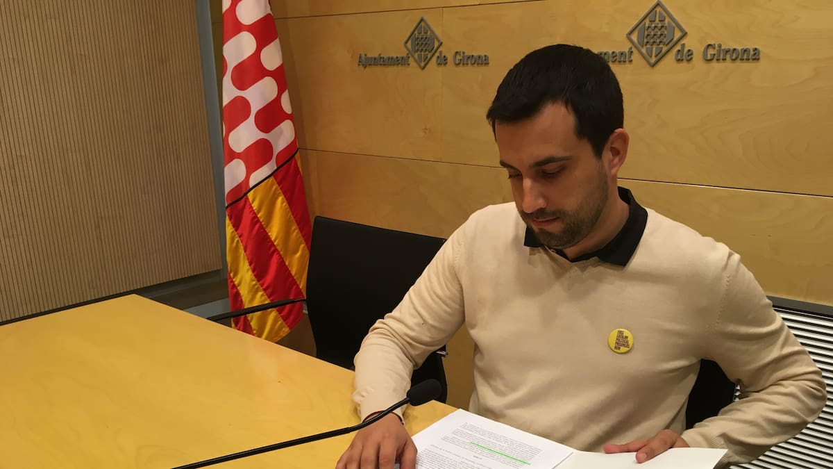 Àdam Bertran acusa Marc Puigtió d'estar fent un 155 a ERC Girona