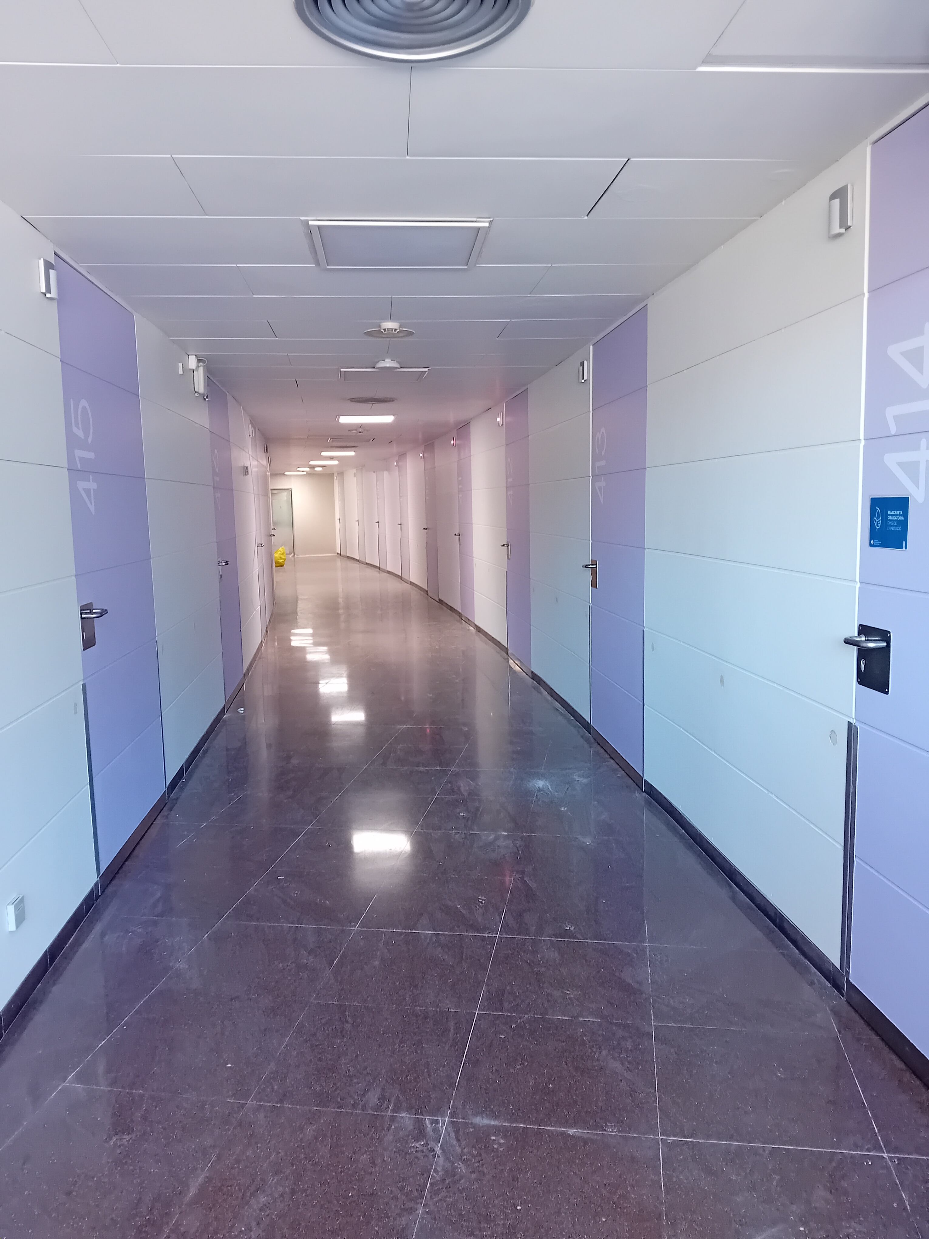 La nova àrea infantojuvenil del Servei de Salut Mental a la quarta planta de l'Hospital Nostra Senyora de Meritxell