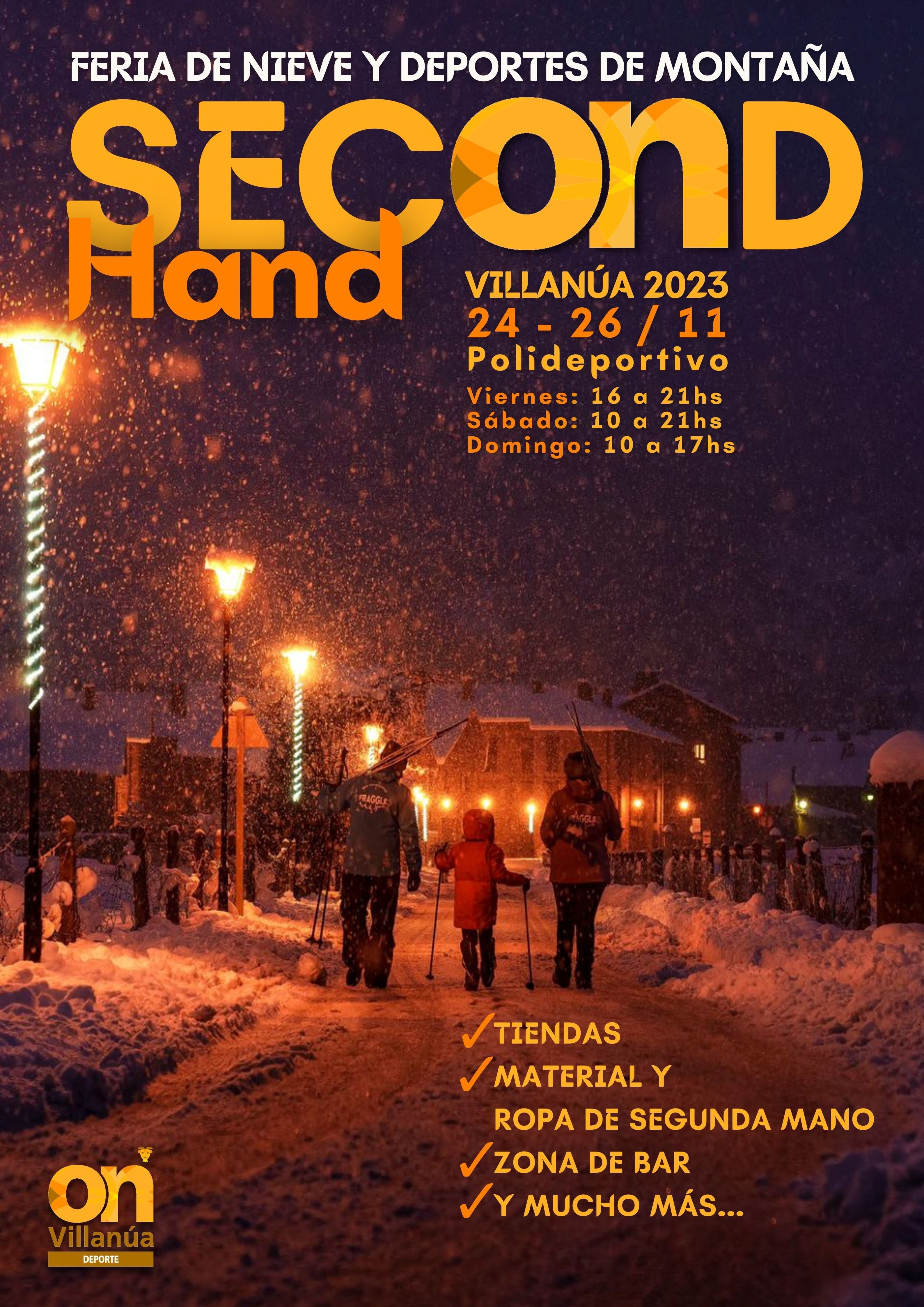 Villanúa prepara una nueva edición de SECOND HAND, la Feria de Nieve y Deportes de Montaña