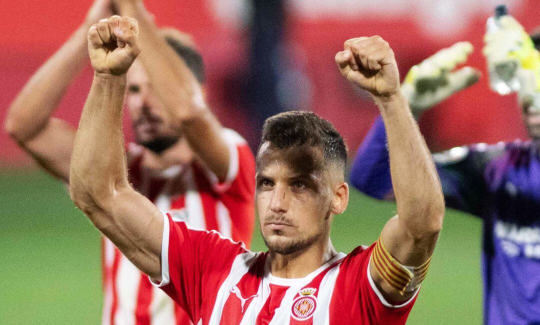 El capità del Girona, Àlex Granell.