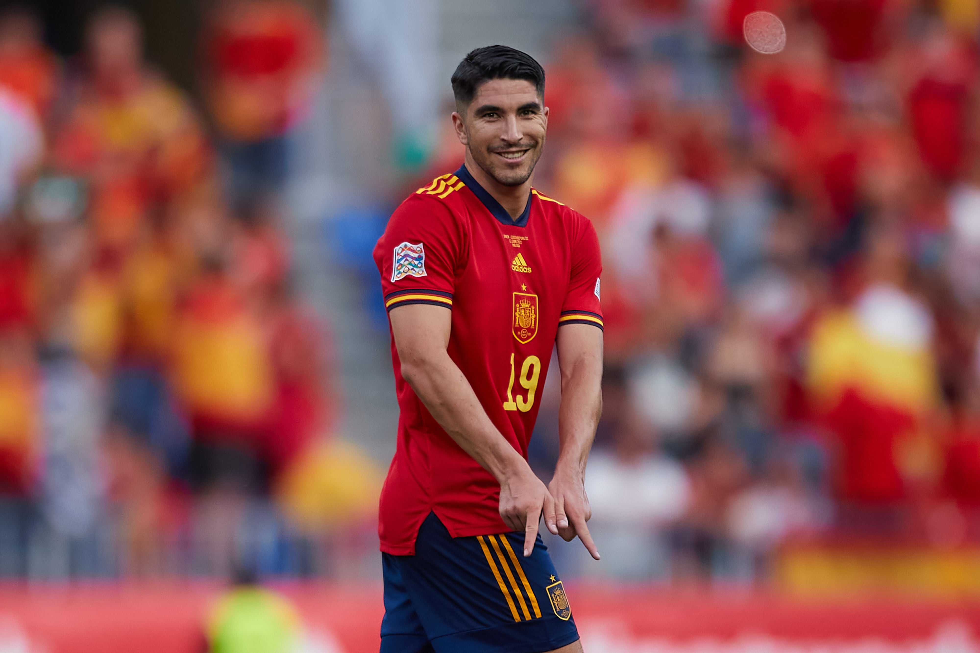 Carlos Soler, durante los partidos de la Nations League de la selección española. (Photo by Fran Santiago/Getty Images)