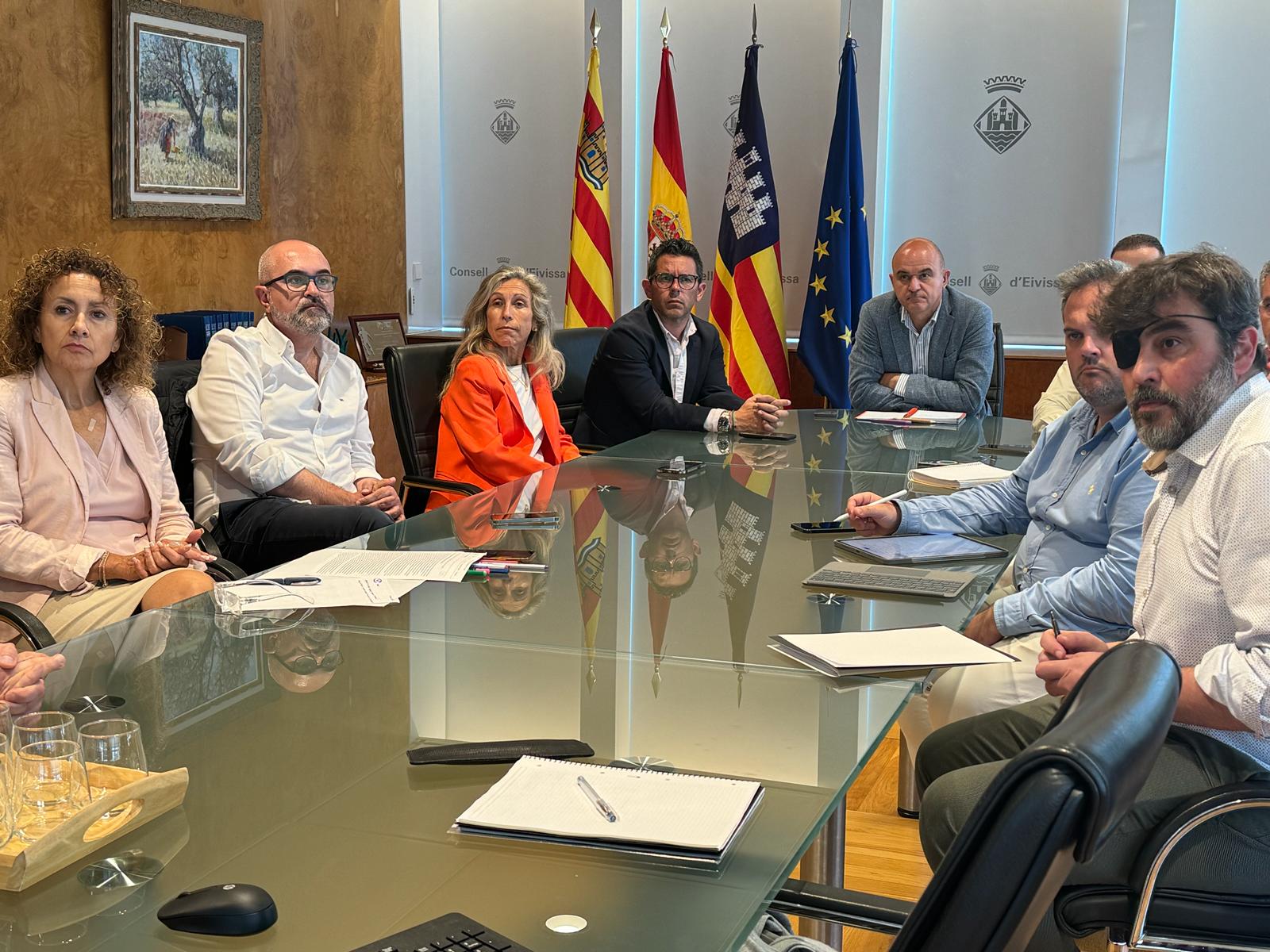 Un momento durante la reunión