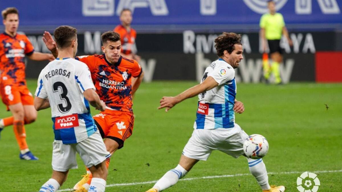 Buena imagén de la Deportiva en la derrota ante el Espanyol