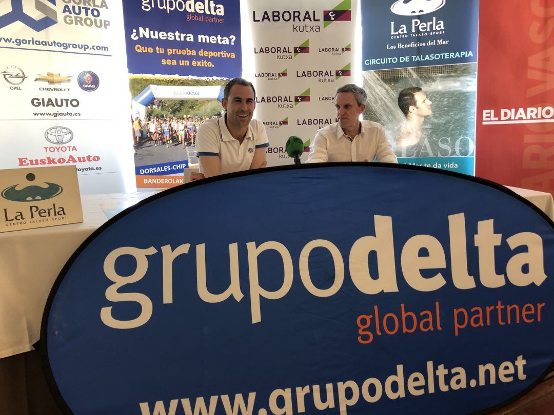 Imagen de la presentación del acuerdo entre Ibiliz Fundazioa y Jakintza