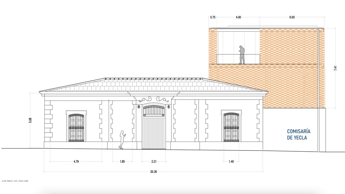 Proyecto de la nueva cmosaria de Policía Nacional de Yecla