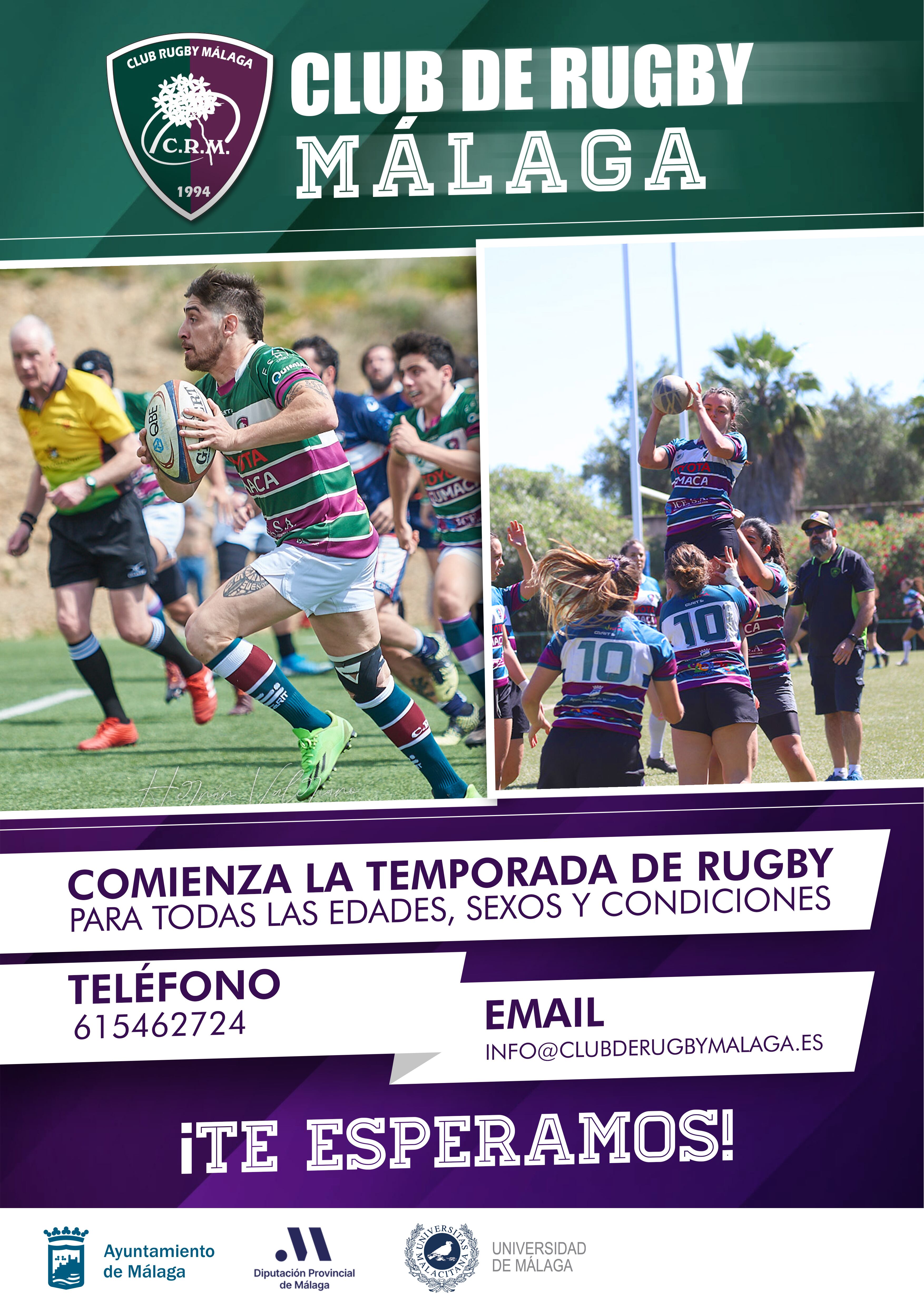 Presentación nueva temporada del Club de Rugby Málaga
