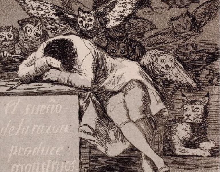 Cartel de El sueño de la razón.