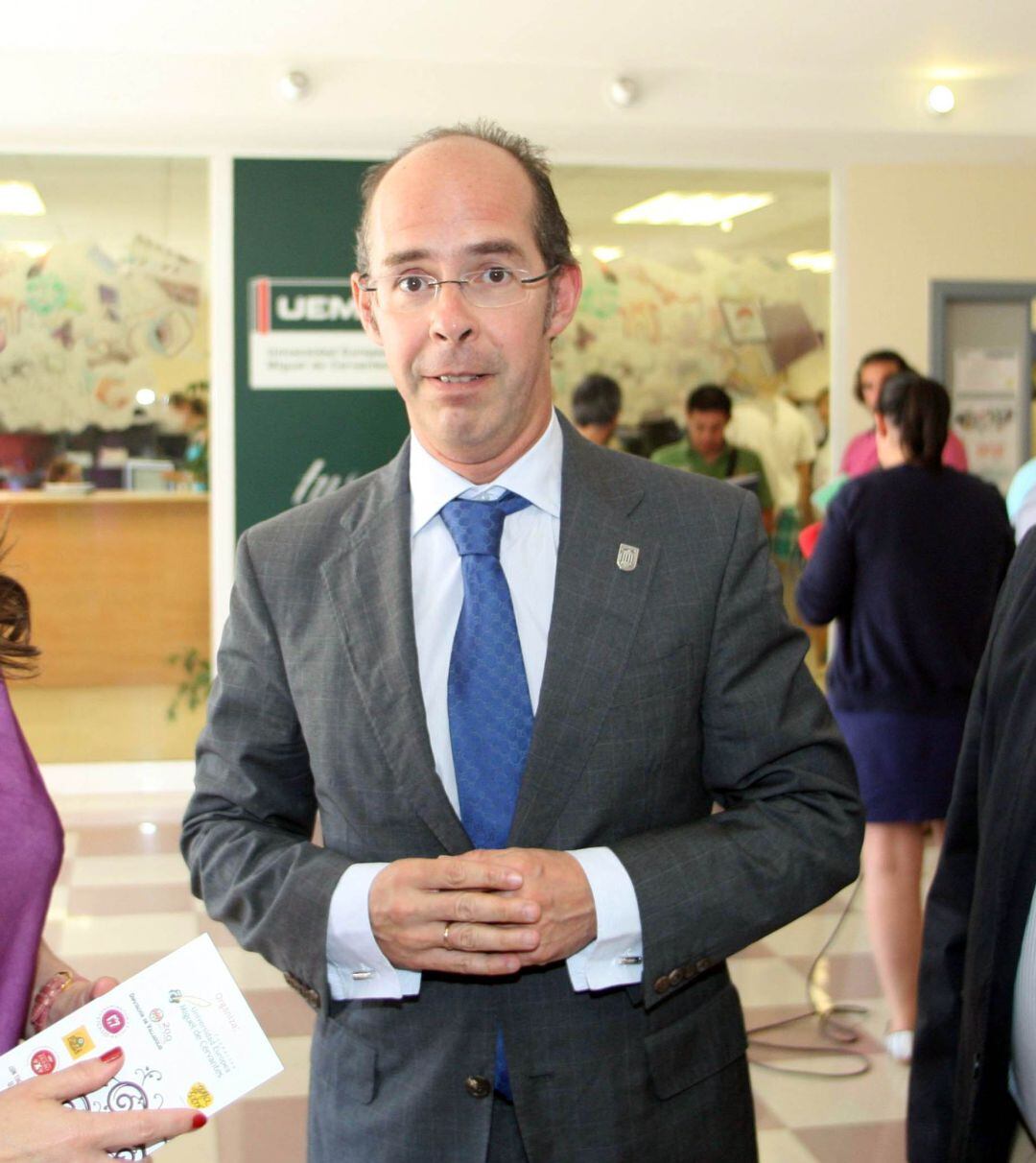 El ex-rector de la UEMC, Martín J.Fernández Antolin