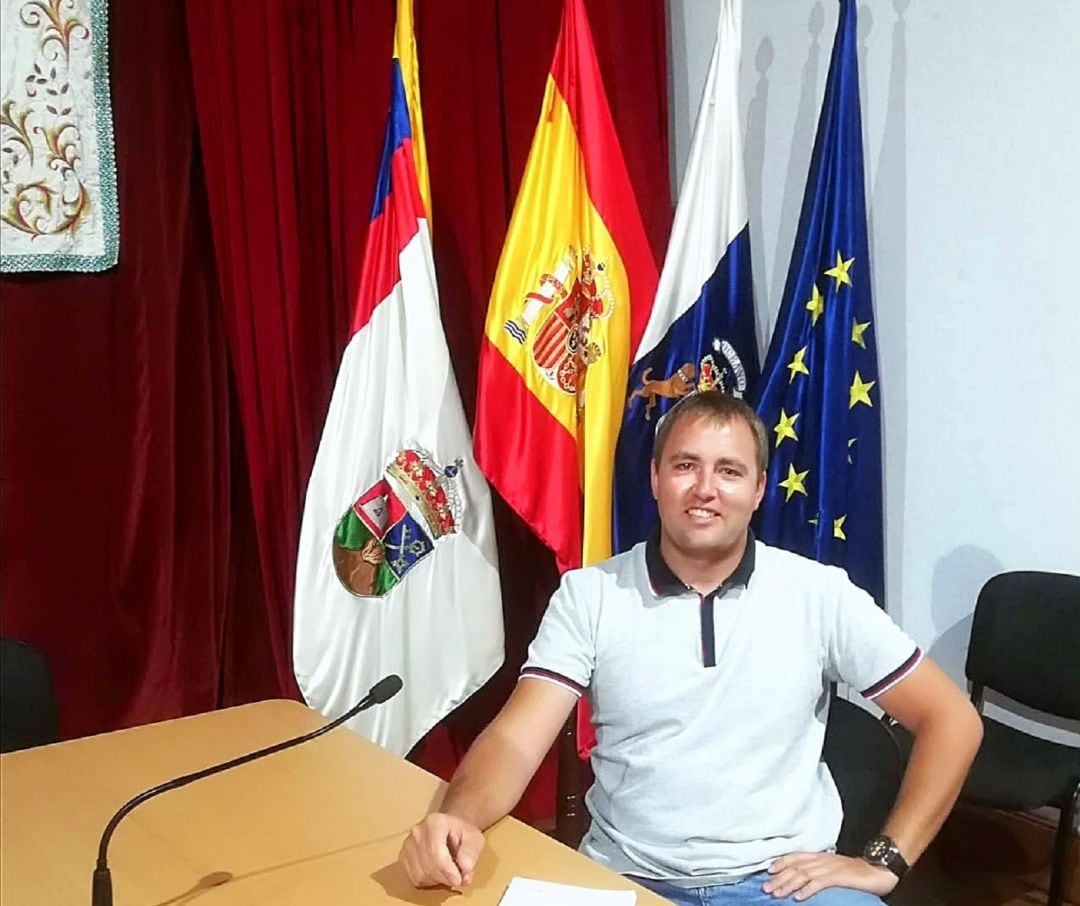 Bruno Medina, concejal de Ciudadanos (Cs) en el Ayuntamiento de Yaiza.