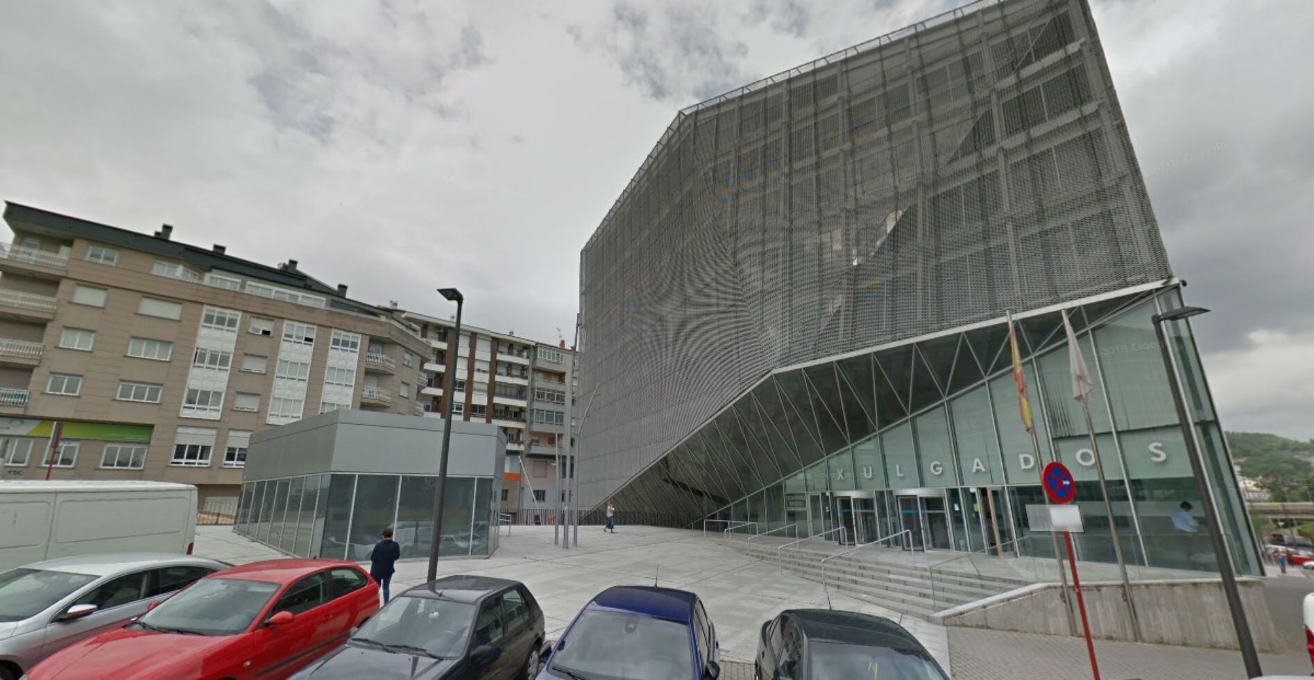 Foto de archivo de los juzgados de Ourense