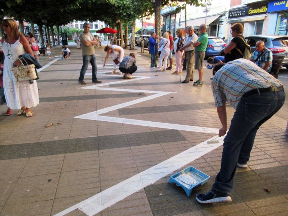 Concentraciones contra la violencia de género en Torrelavega