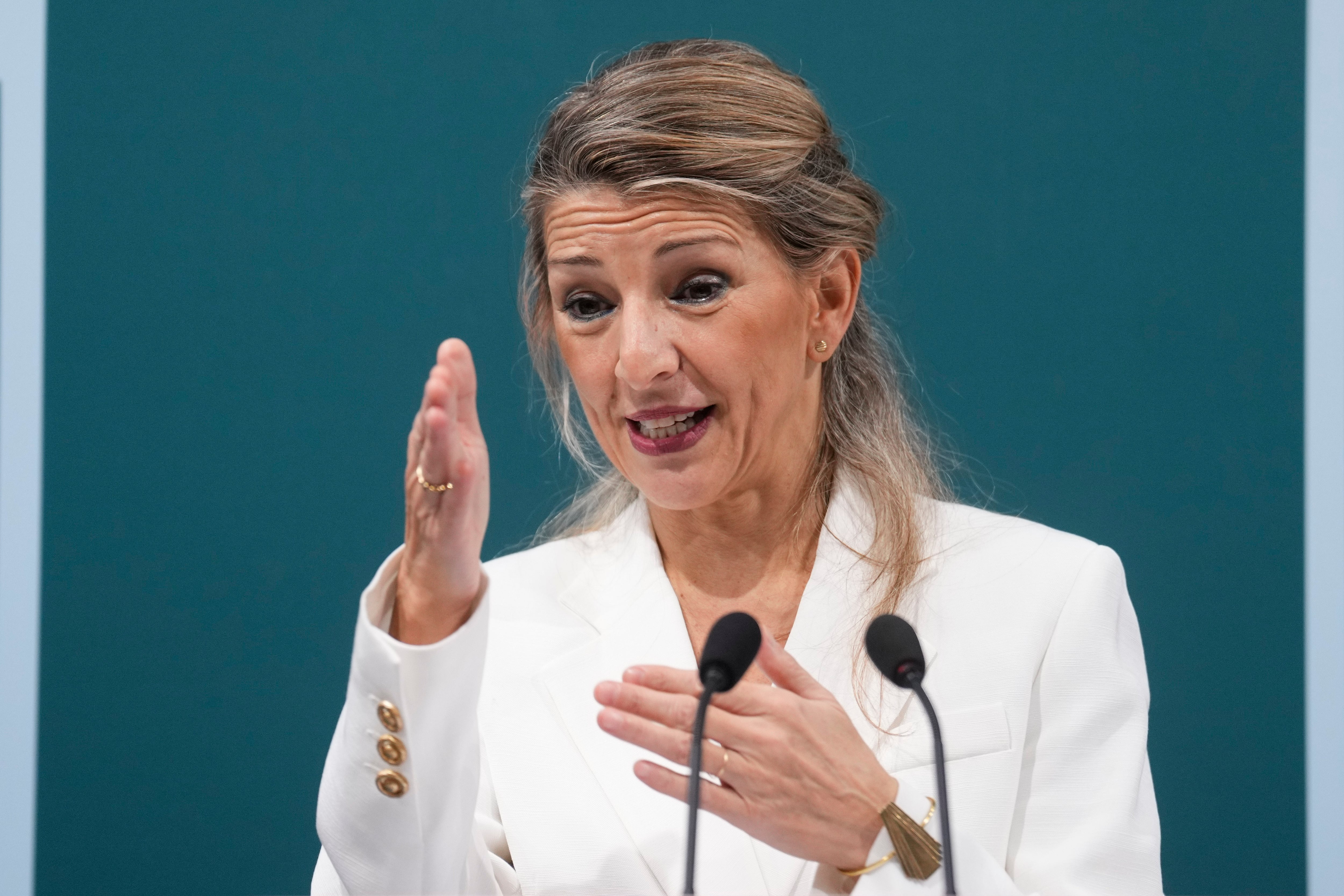 La vicepresidenta segunda del Gobierno y ministra de Trabajo y Economía Social, Yolanda Díaz, en una fotografía de archivo