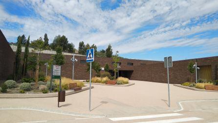 Entrada de urgencias del CHARE de Cazorla