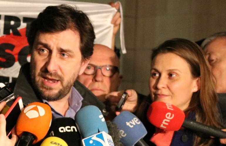 Els ex consellers Comín i Serret en una imatge d'arxiu