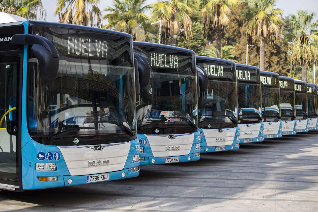 Nuevos autobuses de Emtusa